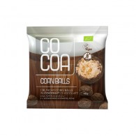Cocoa - Bezglutenowe chrupki kukurydziane w czekoladzie kokosowej BIO 40g