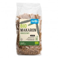 Makaron pełnoziarnisty orkiszowy spirelli BIO 400g