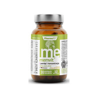 PharmoVit - HerbalLine Memvit™ pamięć i koncentracja 30kaps (termin do końca 05.2021)