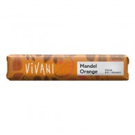 Vivani - Baton z pomarańczą i migdałami (na napoju ryżowym) BIO 35g