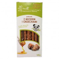 Stema - Paluszki z miodem i orzechami 120g