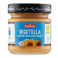 Primavika - Krem kokosowy słonecznikowy Vegetella 160g