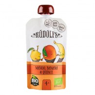 Rudolfs - Mus owocowy: mango, banan i pigwa BIO 110g