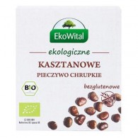 EkoWital - Bezglutenowe pieczywo chrupkie kasztanowe BIO 100g