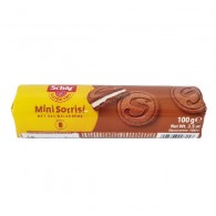 Schär - Mini Sorrisi - bezglutenowe markizy z kremem mlecznym 100g