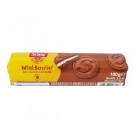 Schär - Mini Sorrisi - bezglutenowe markizy z kremem mlecznym 100g