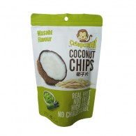 Crispconut - Chipsy kokosowe Wasabi 40g