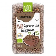 Naura - Soczewica brązowa BIO 400g