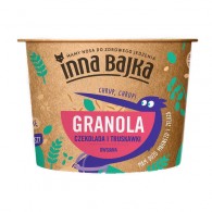 Granola czekoladowa z truskawkami 65g