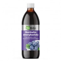 EkaMedica - Sok z borówki amerykańskiej 100% bez cukru 500ml