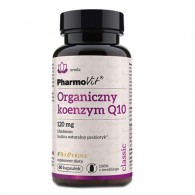PharmoVit - Organiczny koenzym Q10 120 mg 60 kaps koenzym Q10 60kaps.