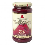 Zwergenwiese - Mus malinowy (70% owoców) bezglutenowy BIO 225g