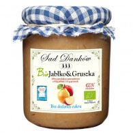 Sad Danków - Dżem jabłko-gruszka bez cukru BIO 260g