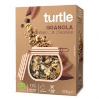 Turtle - Bezglutenowa granola orzech włoski-czekolada BIO 350g