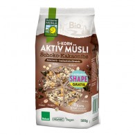 Bohlsener Muehle - Musli 5 zbóż z kawałkami czekolady i prażonymi ziarnami kakao BIO 500g