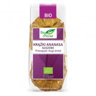 Krążki ananasa suszone BIO 100g