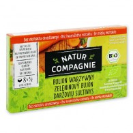 Natur Compagnie - Bulion - kostki warzywne bez zawartości drożdży BIO 84g