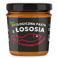 Kuter Fish - Pasta z łososia z suszonymi pomidorami BIO 90g