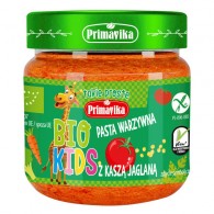 Pasta warzywna z kaszą jaglaną bezglutenowa BIO 160g 