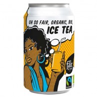 Oxfam - Napój gazowany o smaku herbaty ice tea fair trade BIO 330ml