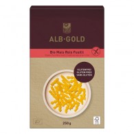 Alb-Gold - Bezglutenowy makaron kukurydziano ryżowy fusilli BIO 250g