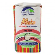 Eko Oaza - Młyny Wodne - Mąka pszenna chlebowa nadbużańska typ 750 BIO 1kg 