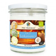 Pięć Przemian - Olej kokosowy BIO bezwonny 240g