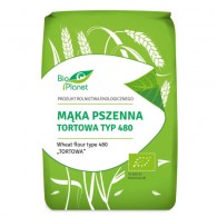 Mąka pszenna tortowa typ 480 BIO 1kg