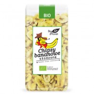 Chipsy bananowe słodzone BIO 150g