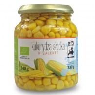 Bio Planet - Kukurydza słodka w zalewie w słoiku BIO 340g (230 g)