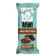 BeRaw - Baton proteinowy 38% surowe kakao 40g