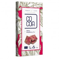 Cocoa - Tabliczka biała z malinami BIO 45g