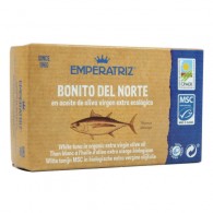 Emperatriz - Tuńczyk biały msc w BIO oliwie z oliwek extra virgin 115g (80g)