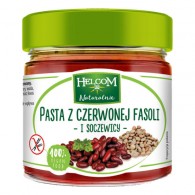 Pasta z czerwonej fasoli i soczewicy bezglutenowa 190g