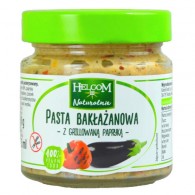 Helcom - Pasta bakłażanowa z grillowaną papryką bezglutenowa 190g