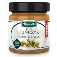 Pasta tuńczyk z zielonymi oliwkami 180g