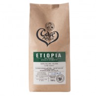 Kawa ziarnista ręcznie palona 100% Arabica Etiopia BIO 1kg (krótki termin)