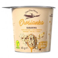 OneDayMore - Owsianka Bananowa bez dodatku cukrów 65g