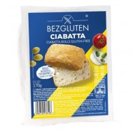 Bezgluten - Bezglutenowe bułki Ciabatta bez skrobi pszennej 170g