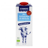 Sobbeke - Mleko bez laktozy 1,5% BIO 1l