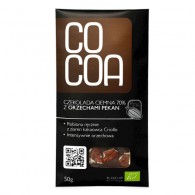 Cocoa - Czekolada gorzka 70% z orzechami pekan BIO 50 g