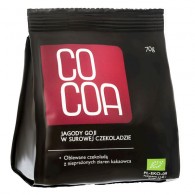 Jagody goji w surowej czekoladzie BIO 70g