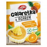Celiko - Bezglutenowa galaretka ananas-pomarańcza z agarem 45g