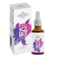 Soul Farm - Witamina K2+D3 w kroplach (100mcg+2000iu) 30ml