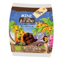 Bio Ania - Ciasteczka z czekoladą Mini Jungle BIO 100g