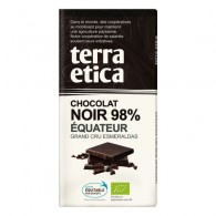 Terra Etica - Czekolada gorzka 98% ekwador fair trade BIO 100g