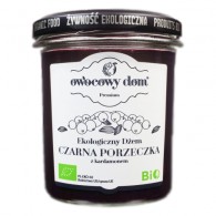Owocowy Dom - Dżem czarna porzeczka z kardamonem BIO 290g