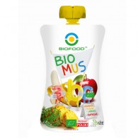 Bio Food - Mus ananasowo-bananowo-jabłkowy BIO 90g