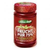 Allos - Mus truskawkowy (75% owoców) BIO 250g