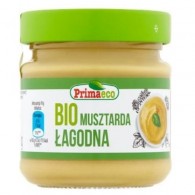 Musztarda łagodna BIO 170g